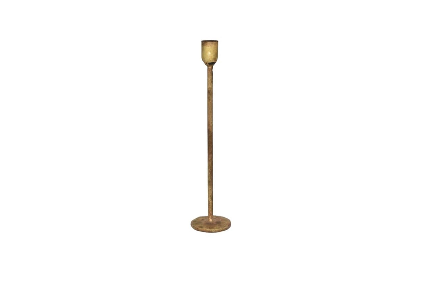 Brass Candle Holder Med