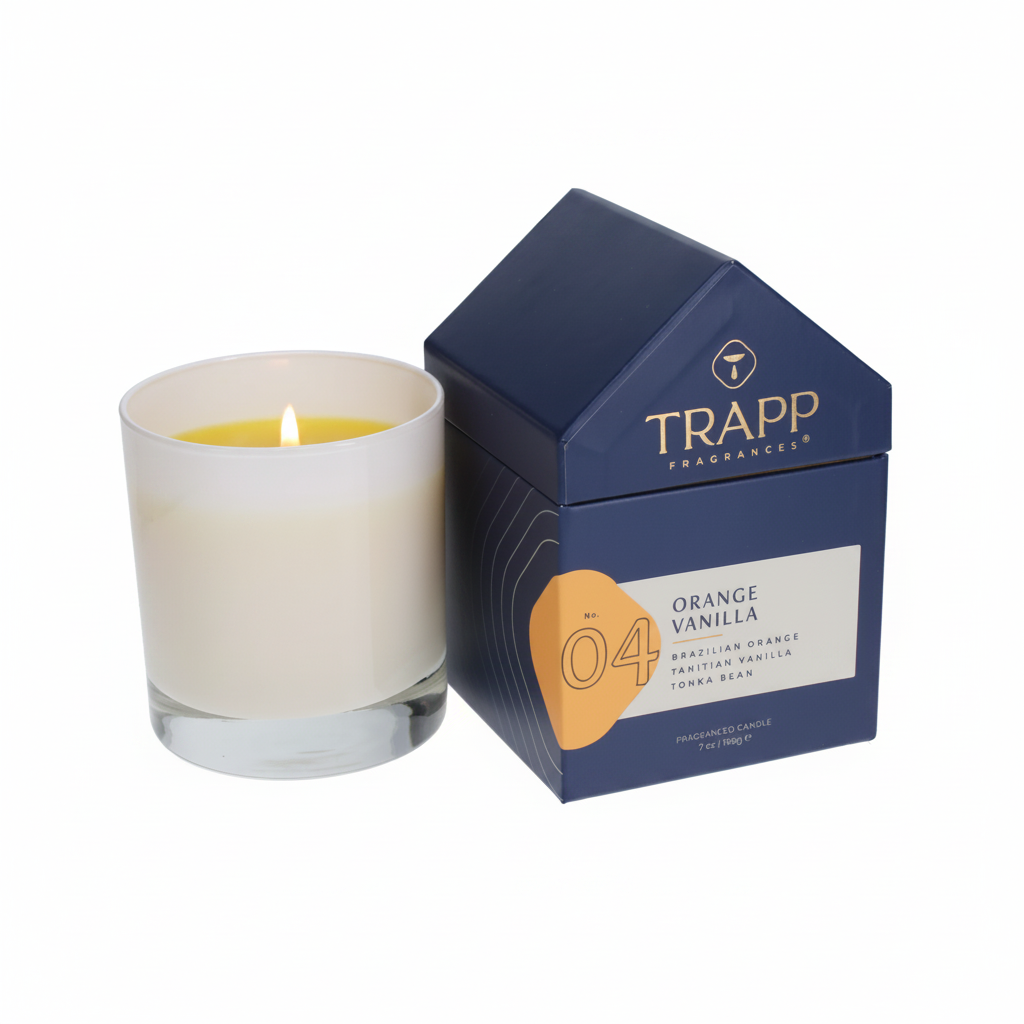 Trapp No. 04 Orange Vanilla 7 oz. Candle in House Box