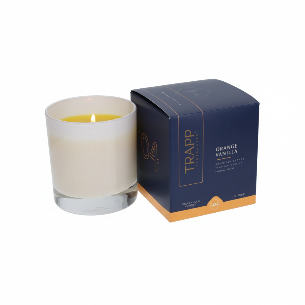 Trapp No. 04 Orange Vanilla 7 oz. Candle in Signature Box