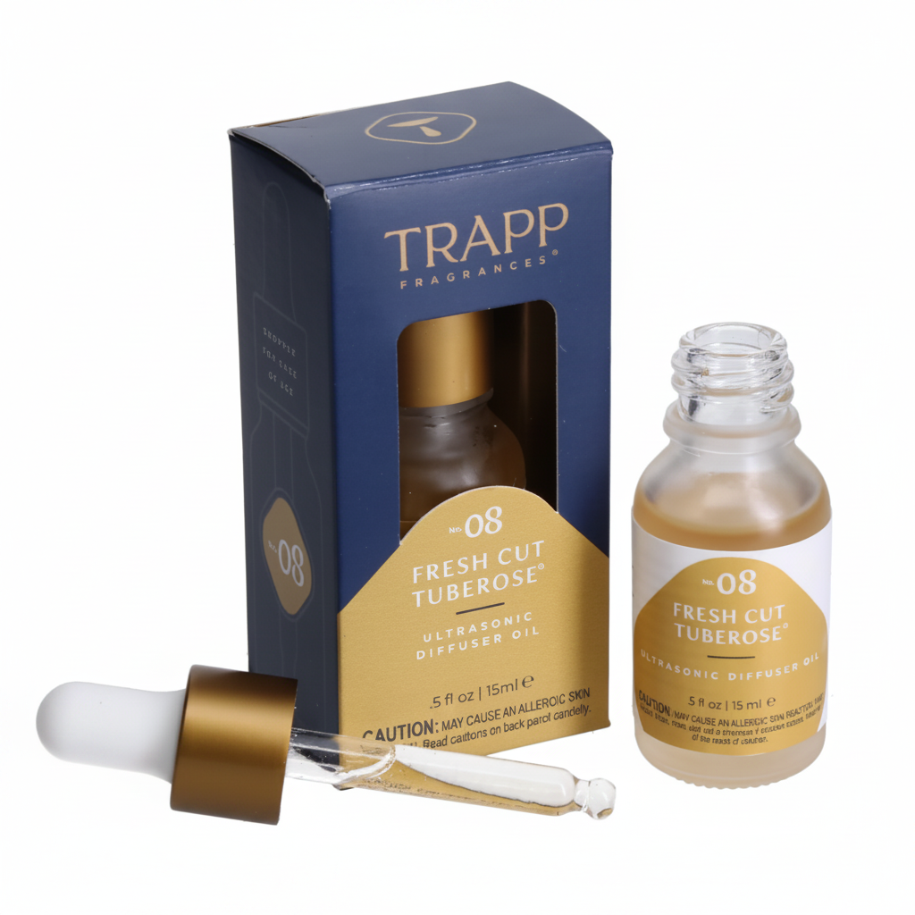 Trapp No. 08 Fresh Cut Tuberose® 0.5 oz. Ultrasonic Diffuser Oil