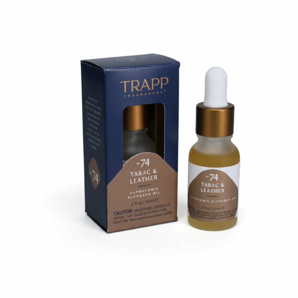 Trapp No. 74 Tabac & Leather 0.5 oz. Ultrasonic Diffuser Oil