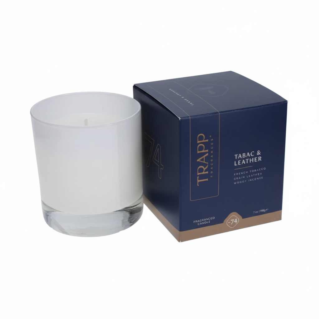 Trapp No. 74 Tabac & Leather 7 oz. Candle in Signature Box