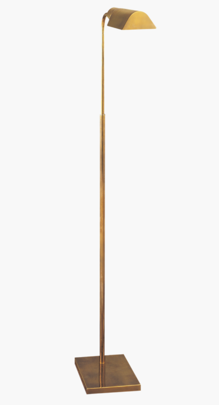 Brass Adjustable Floor Lamp