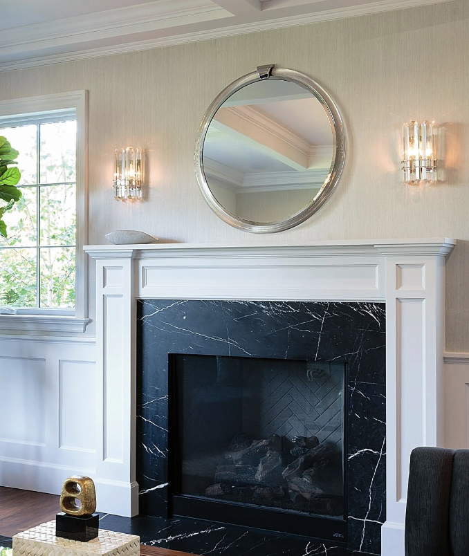 Round acrylic mirror