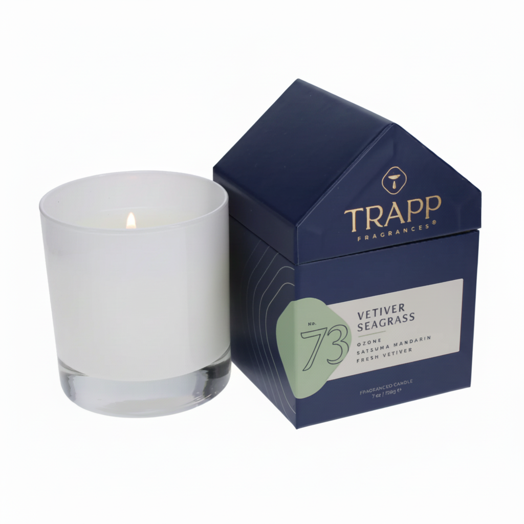 Trapp No. 73 Vetiver Seagrass 7 oz. Candle in House Box