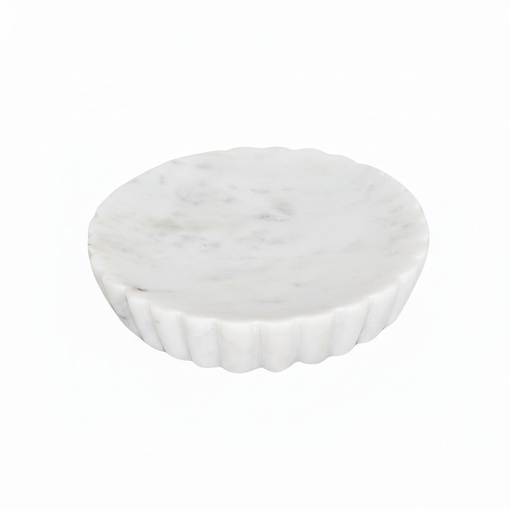 White Marble Soap Dish