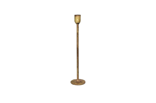 Brass Candle Holder Med