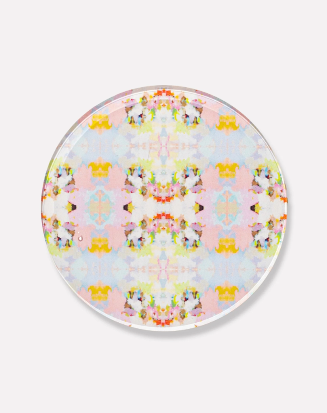 Brooks Avenue Pink Coaster - Set of 4