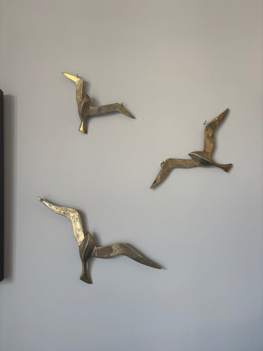 Gold birds
