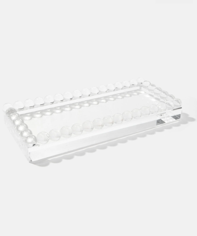 Large Bubble Lucite Tray
