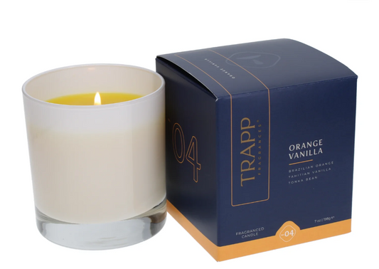 Trapp No. 04 Orange Vanilla 7 oz. Candle in Signature Box
