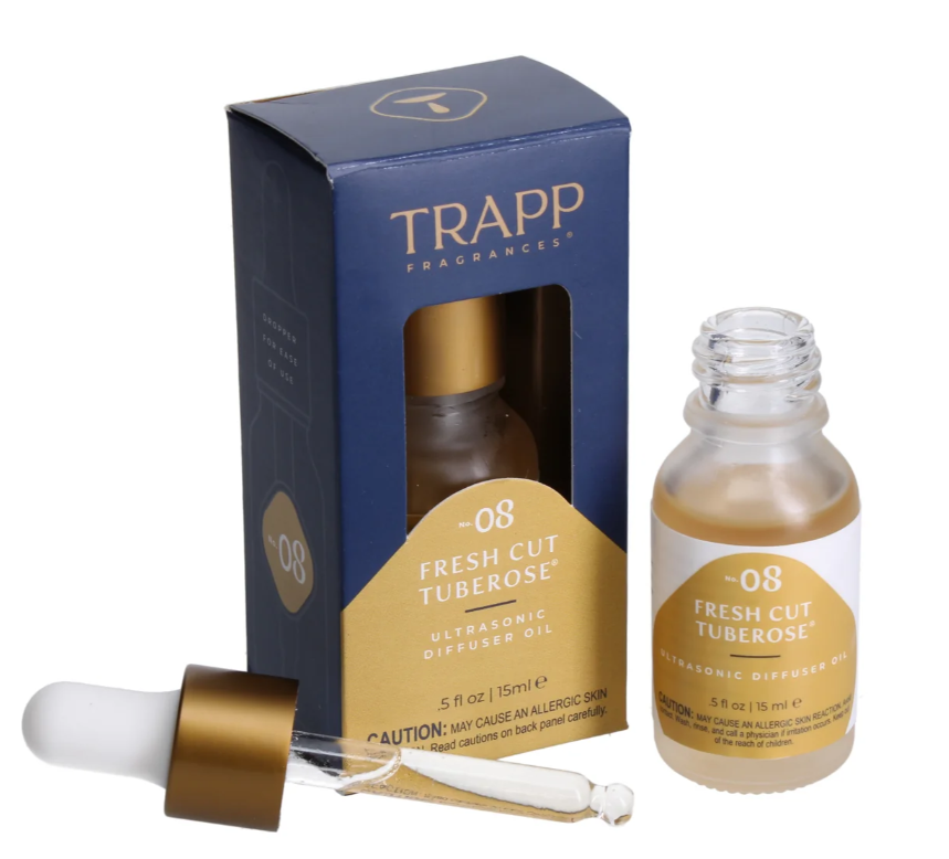 Trapp No. 08 Fresh Cut Tuberose® 0.5 oz. Ultrasonic Diffuser Oil