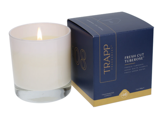 Trapp No. 08 Fresh Cut Tuberose® 7 oz. Candle in Signature Box