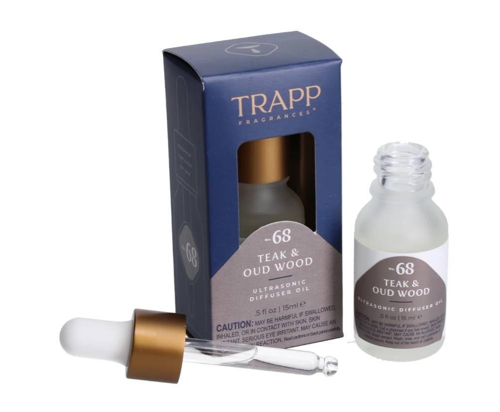 Trapp No. 68 Teak & Oud Wood 0.5 oz. Ultrasonic Diffuser Oil