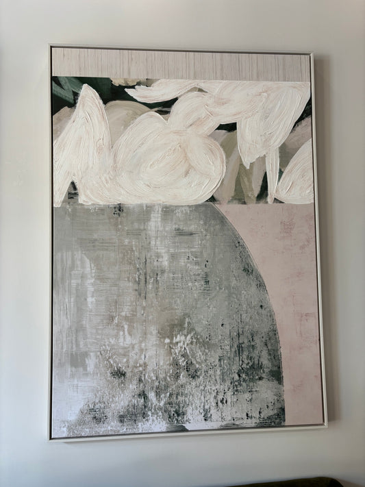 Large art green/pink #2
