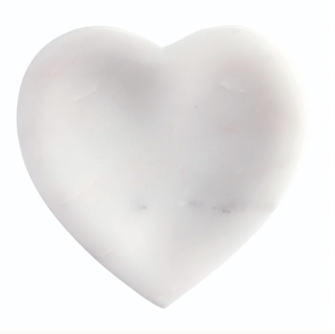Marble Heart Tray - Small