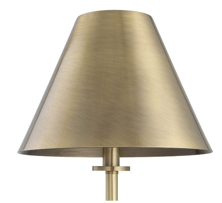 Pilot Buffet Lamp Brass