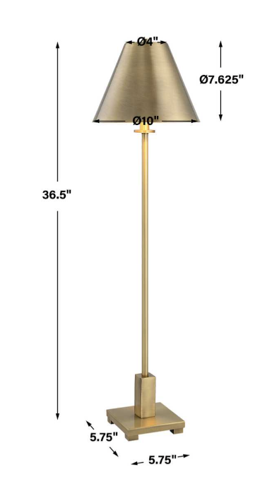 Pilot Buffet Lamp Brass