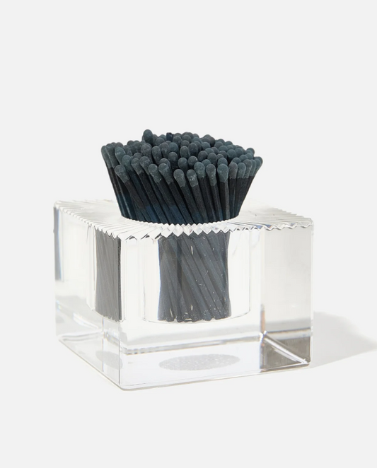Square Match Striker with Black Matches
