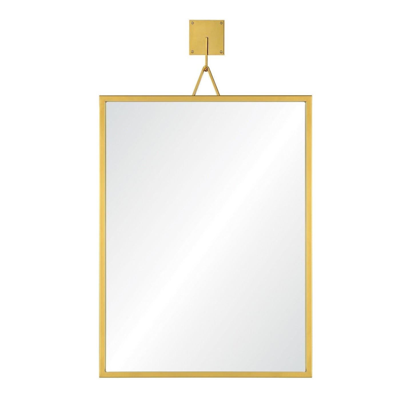 Rectangular Mirror on Hook