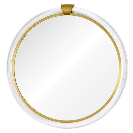 Round acrylic mirror