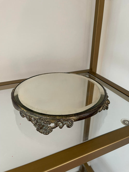 Antique Mirror Tray