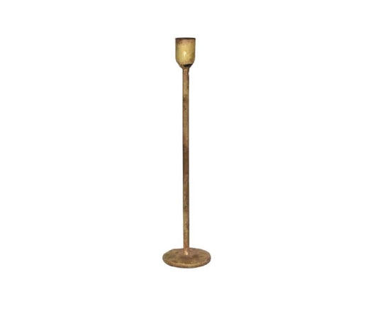 Brass Candle Holder Med